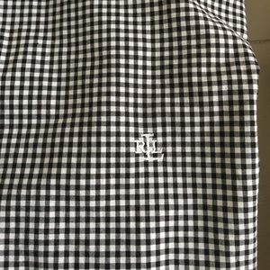 Ralph Lauren Gingham Blouse